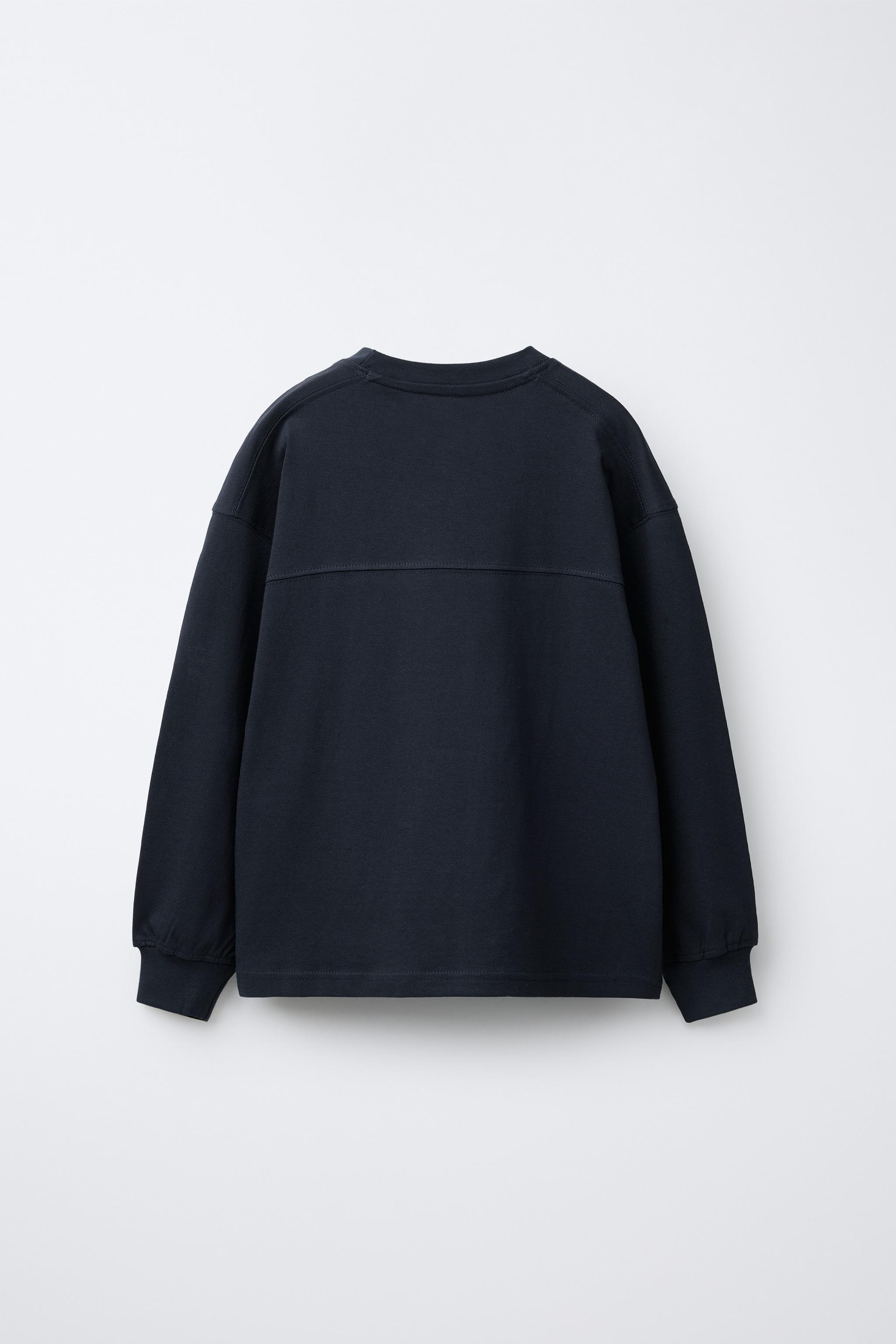 EMBROIDERED TEXT T-SHIRT